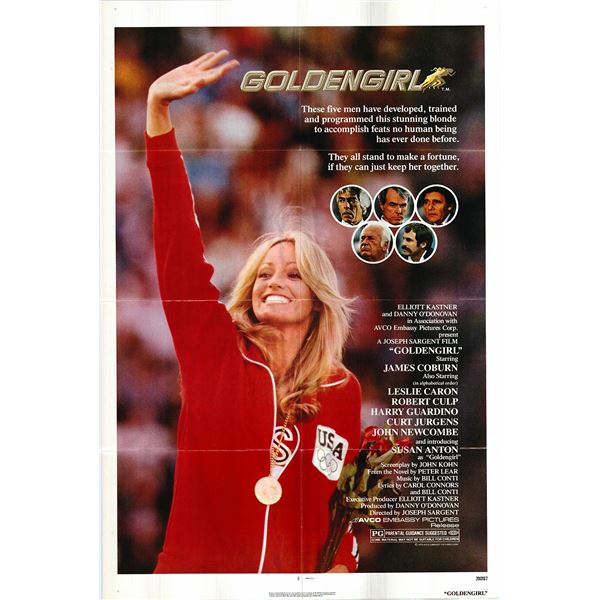 Goldengirl Original 1979 Vintage One Sheet Poster