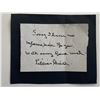 Image 1 : Lillian Gish signed note
