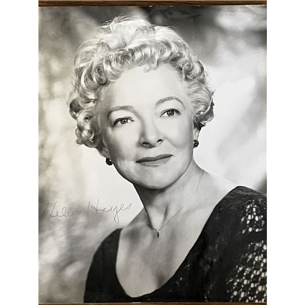 Helen Hayes signed photo