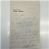 Image 1 : Peter Brown signed letter