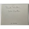 Image 1 : Olympic athlete Al Oerter autograph note