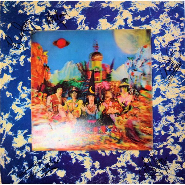 The Rolling Stones signed Their Satanic Majesties Request album