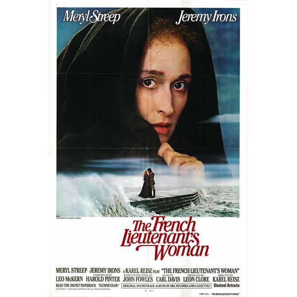 The French Lieutenant's Woman Original 1981 Vintage International One Sheet Poster