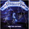 Image 1 : Metallica signed Ride The Lightning album
