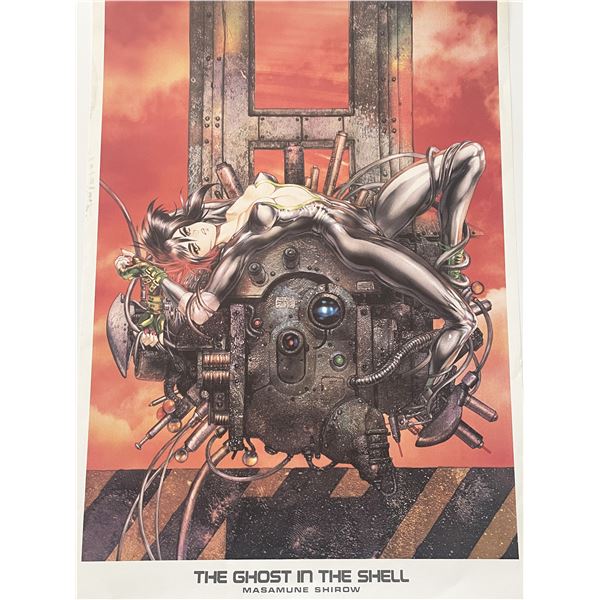 The Ghost in the Shell Masamune Shirow Manga Art Print