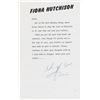 Image 1 : Guiding Light Fiona Hutchison signed letter