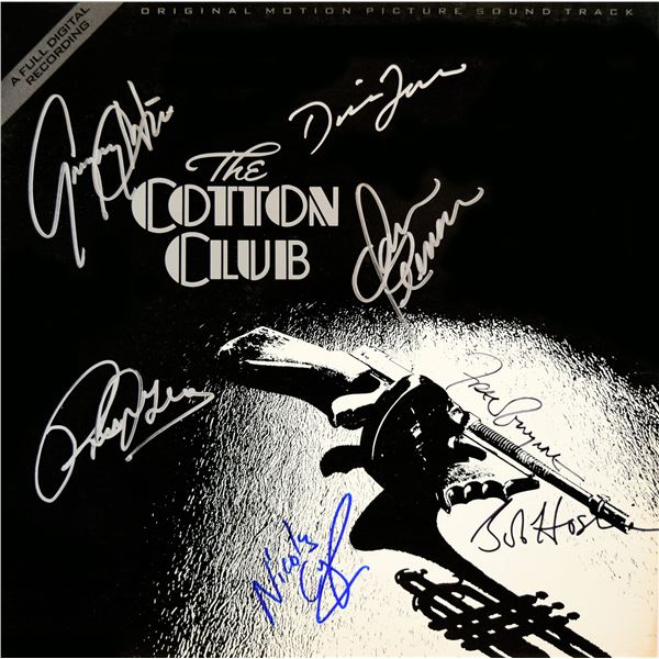 The Cotton Club signed soundtrack album
