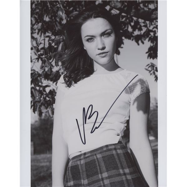 Violett Beane signed photo