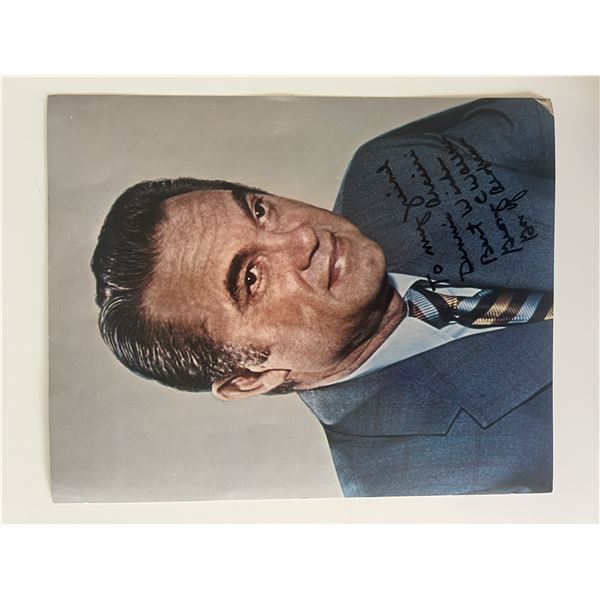 Former Governor of Alabama George Corley Wallace signed photo