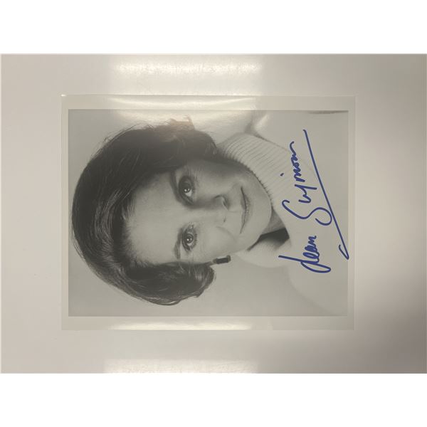 Jean Simmons signed photo