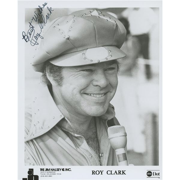 Roy Clark signed photo