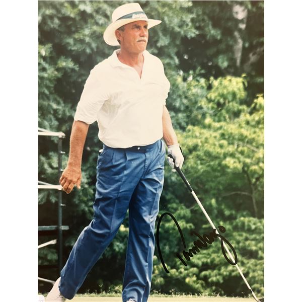 PGA Seniors' Championship winner Tom Wargo signed photo