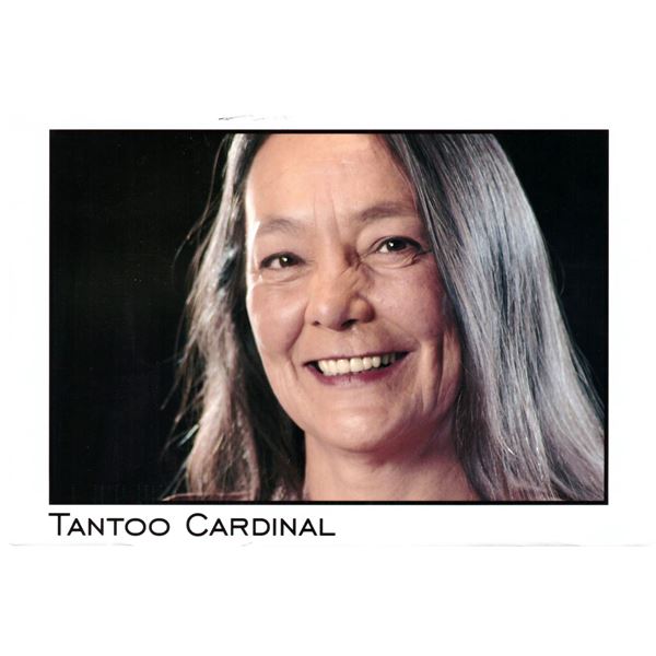 Tantoo Cardinal signed postcard