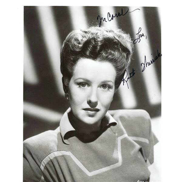Soap Opera star Ruth Warrick signed photo