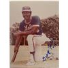 Image 1 : Baseball star George Foster signed photo
