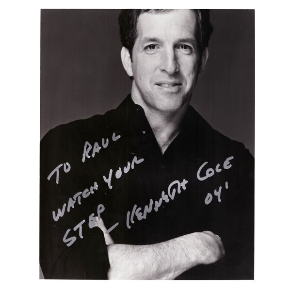 Designer Kenneth Cole signed photo