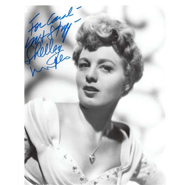 Shelley Winters signed photo