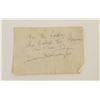 Image 1 : Music composer Deems Taylor signed note