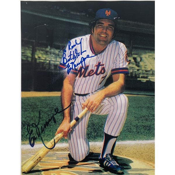 NY Mets Ed Kranpool signed photo