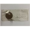 Image 1 : Governor of New York David B. Hill and Private Secretary  William Gorham Rice original signatures