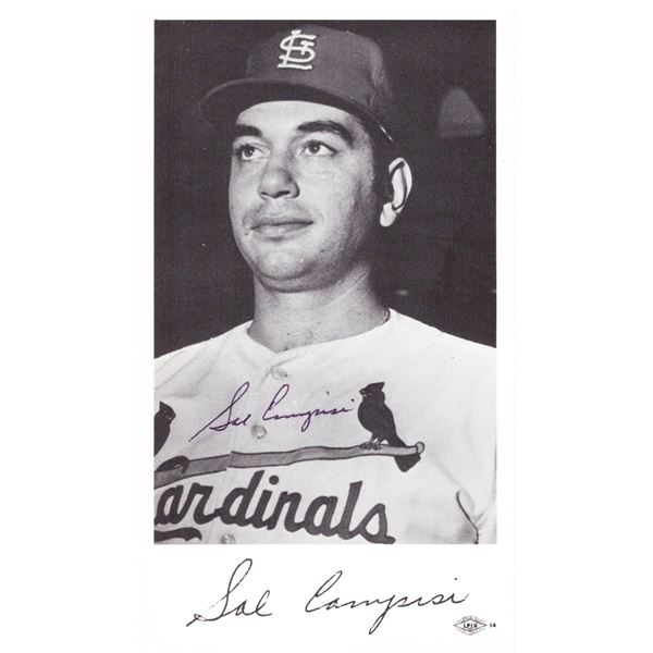 Sal Campisi signed photo