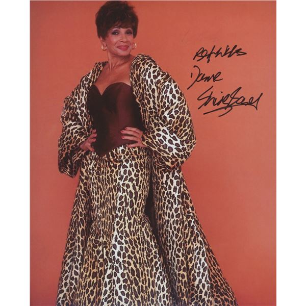 Shirley Bassey signed photo
