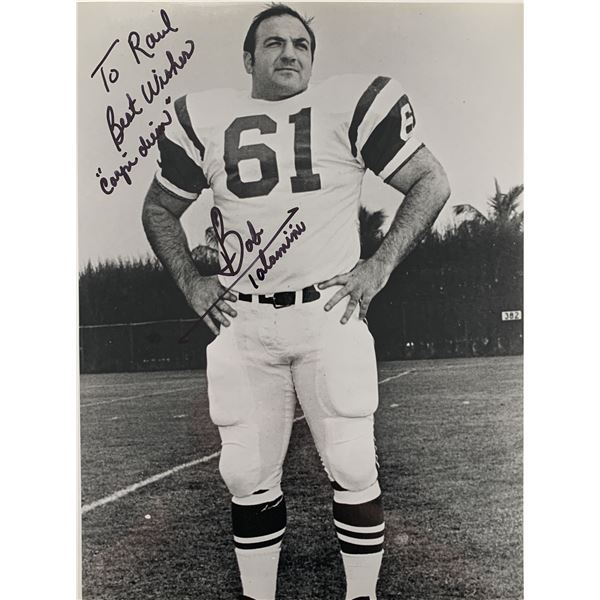 Bob Tatamiana signed photo