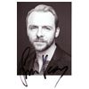Image 1 : Mission Impossible Simon Pegg signed photo