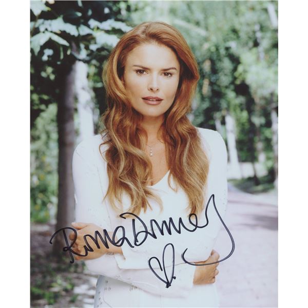 Roma Downey signed photo