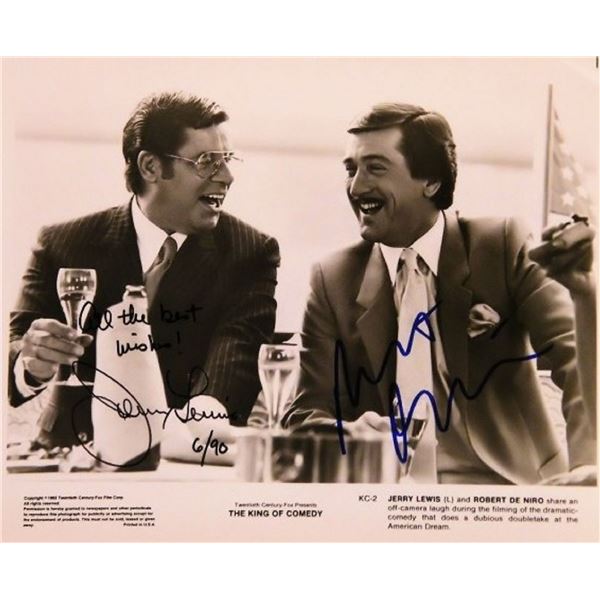 The King Of Comedy signed movie still photo