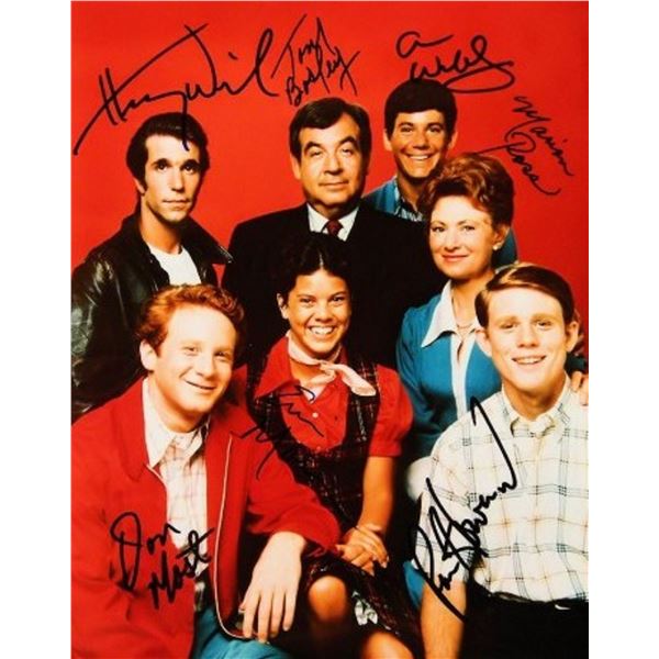 Happy Days signed cast promo photo