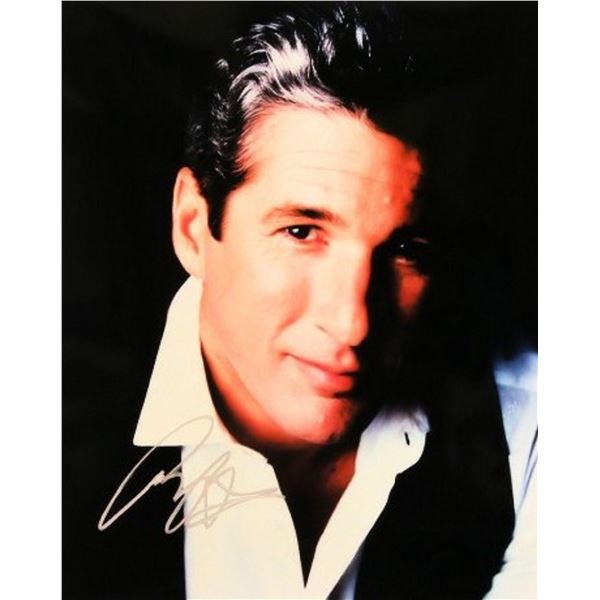 Richard Gere signed portrait photo