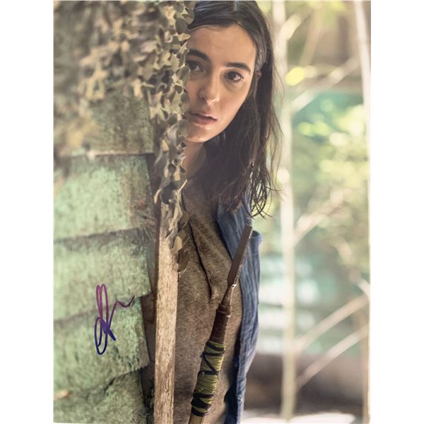 Christian Serratos signed photo