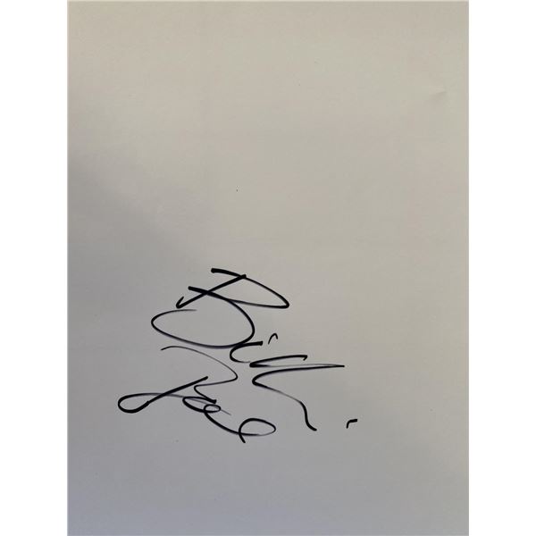 Billy Joel original signature