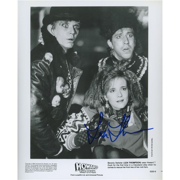 Lea Thompson signed movie photo
