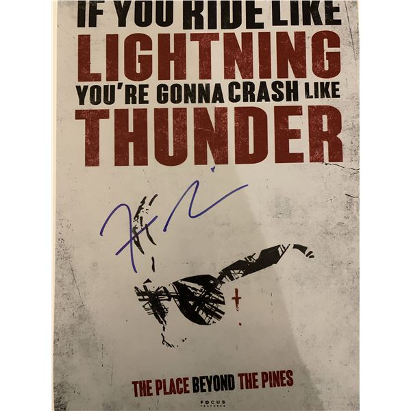 The Place Beyond the Pines Ryan Gosling signed photo