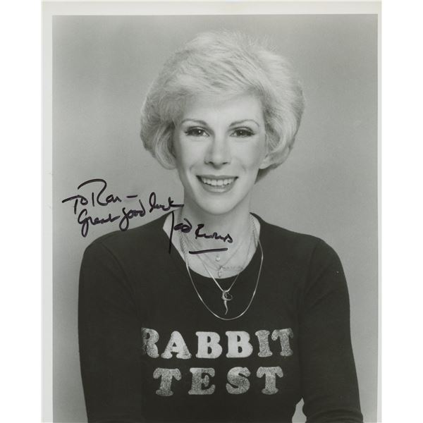 Joan Rivers signed photo