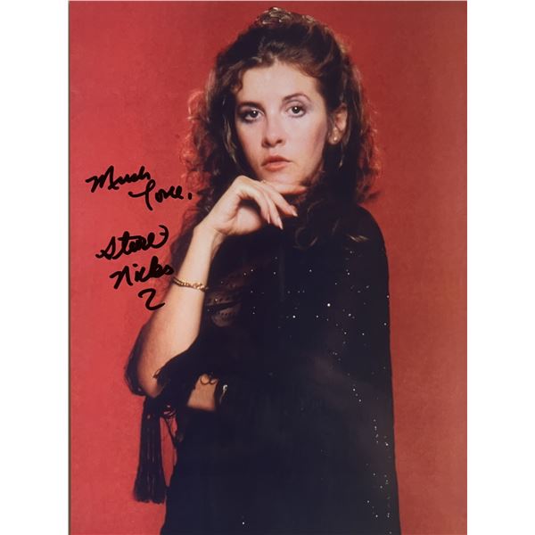 Stevie Nicks signed photo