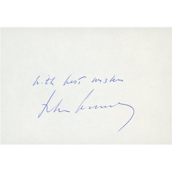 John F. Kennedy signature cut