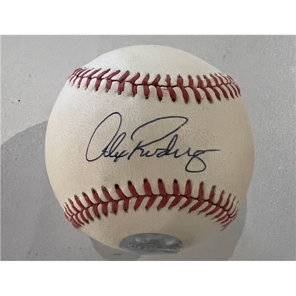 Alex Rodriguez signed baseball GFA authenticated