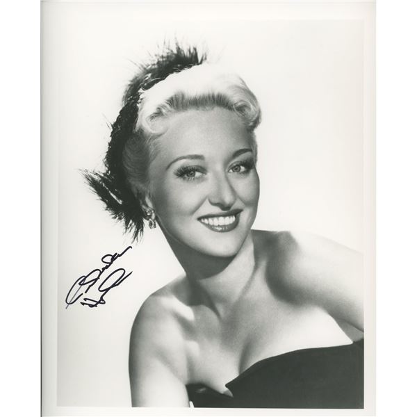 Celeste Holm signed photo