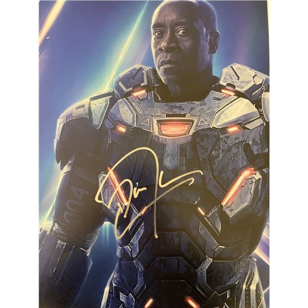 Avengers: Endgame Don Cheadle signed movie photo