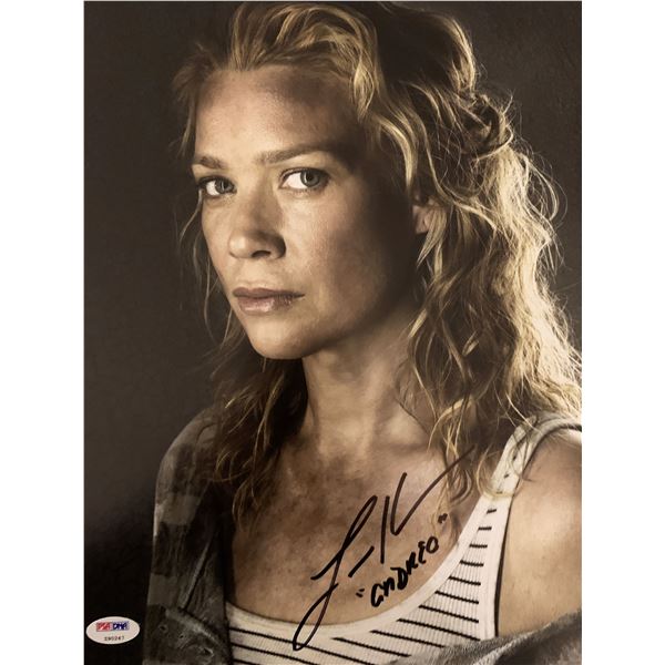 The Walking Dead signed photo