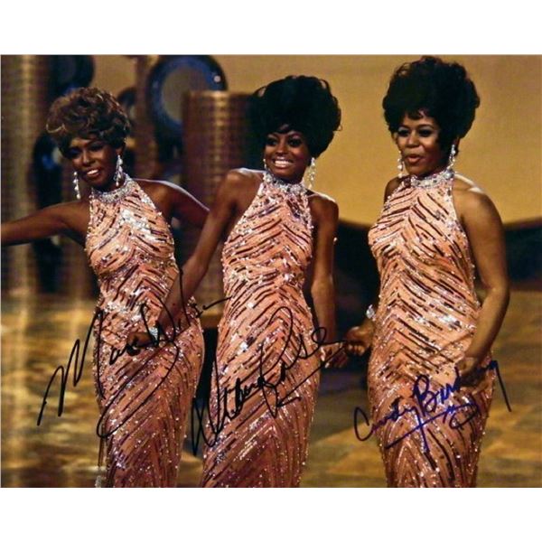 The Supremes signed promo photo