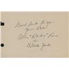 Image 1 : Allan "Rocky" Lane signed note