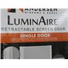 Image 2 : Anderson Luminar Retractable 32" - 36" Screen Door - Not Compatible with Sliding Patio Doors