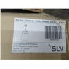 Image 2 : 4-SLV Large Hanging Lights - 4 X $