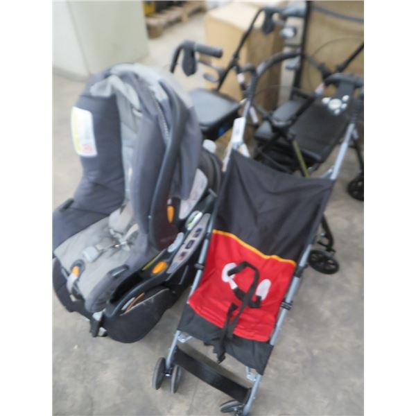 Car Seats, Walkers And Strollers