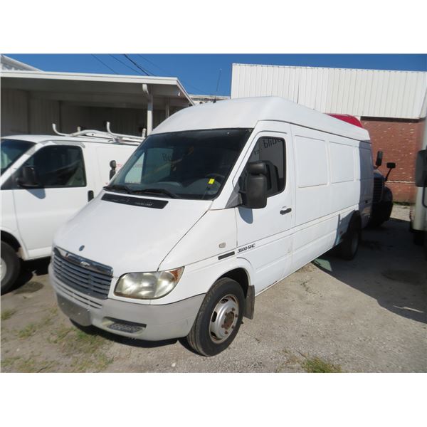 2003 Freightliner Sprinter 3500 SHC DSL Dually 16'  5-Dr. Cargo Van