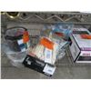 Image 1 : Shelf Lot of Shower Head, Paint Brushes, Tape & Faucet